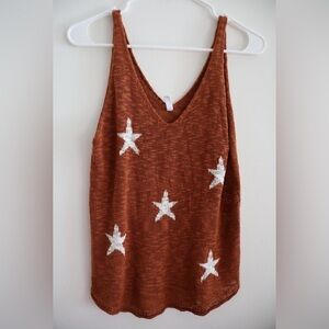 Wishlist Rust Knit Top